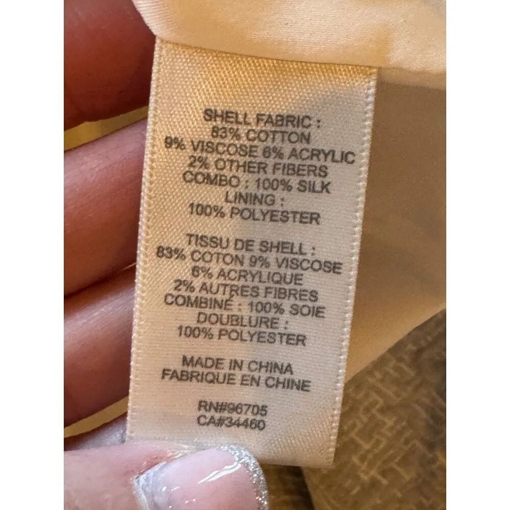 Rebecca Taylor Skirt Women 4 Gray Shark Tweed Pleated A‎ Line Mini NWT Preppy - Image 15