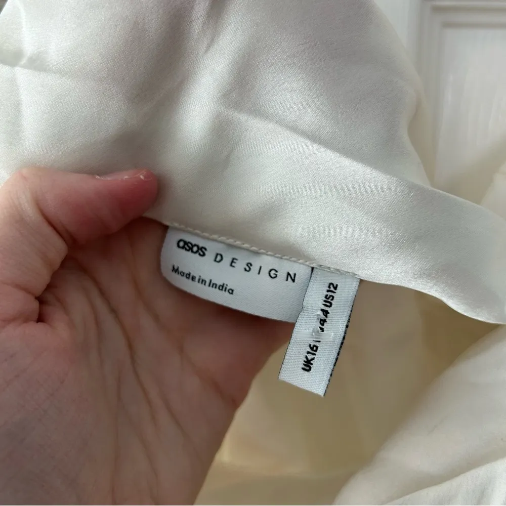 ASOS  Design Satin Strapless Top - Image 3