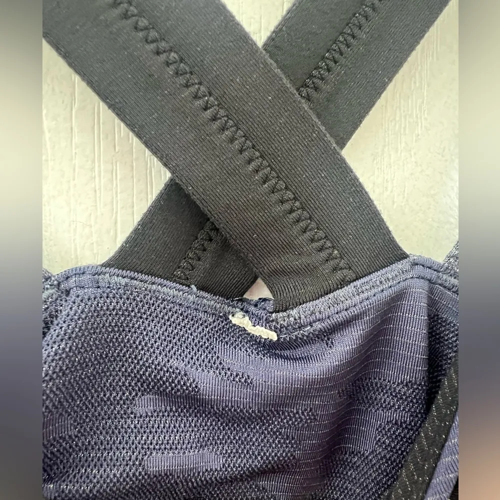 Lululemon Run For Gold Tank Heathered Deep Navy/Deep Navy (Size 6) - Image 10