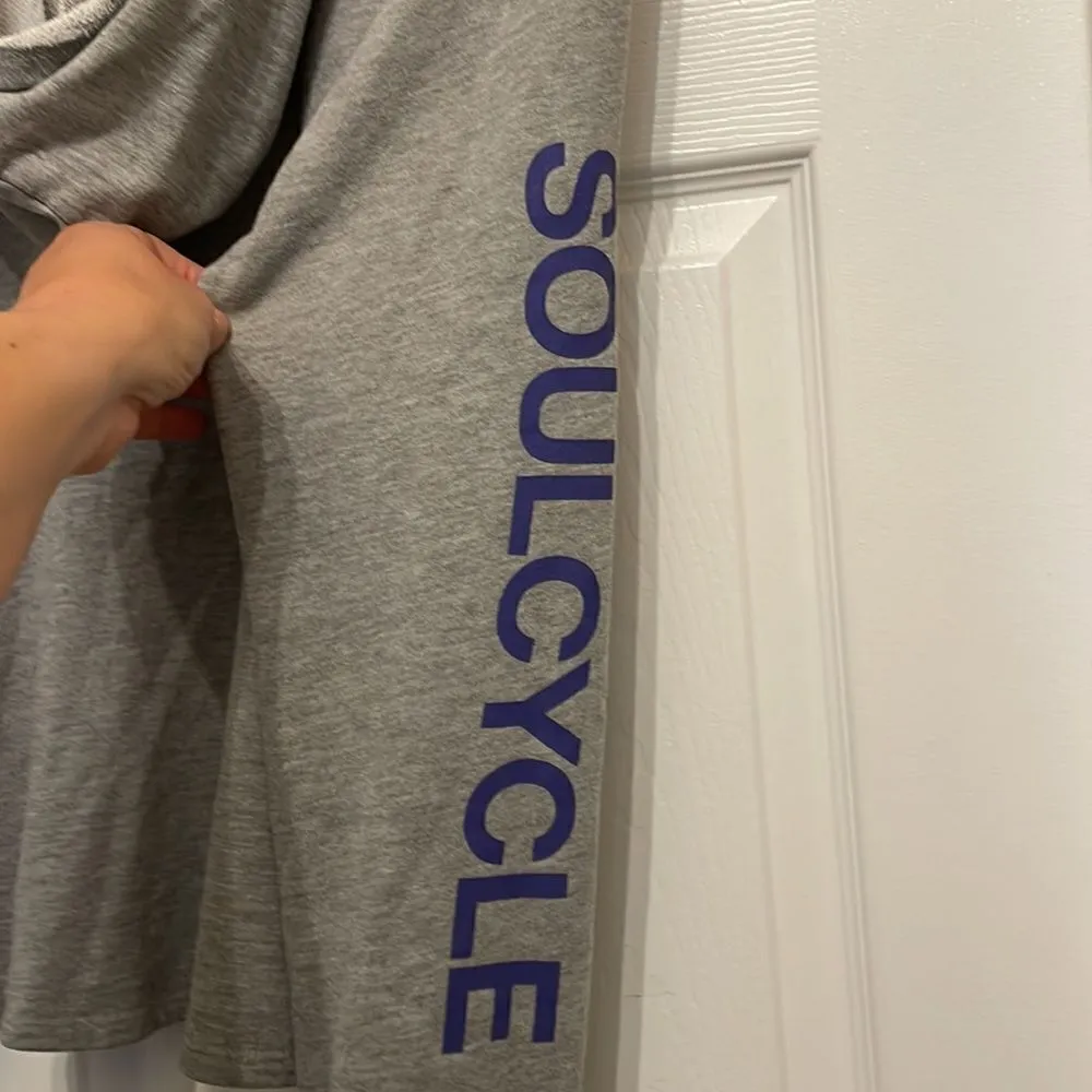 Soul Cycle x Lauren Moshi Studded Animal Print Hoodie - Image 7