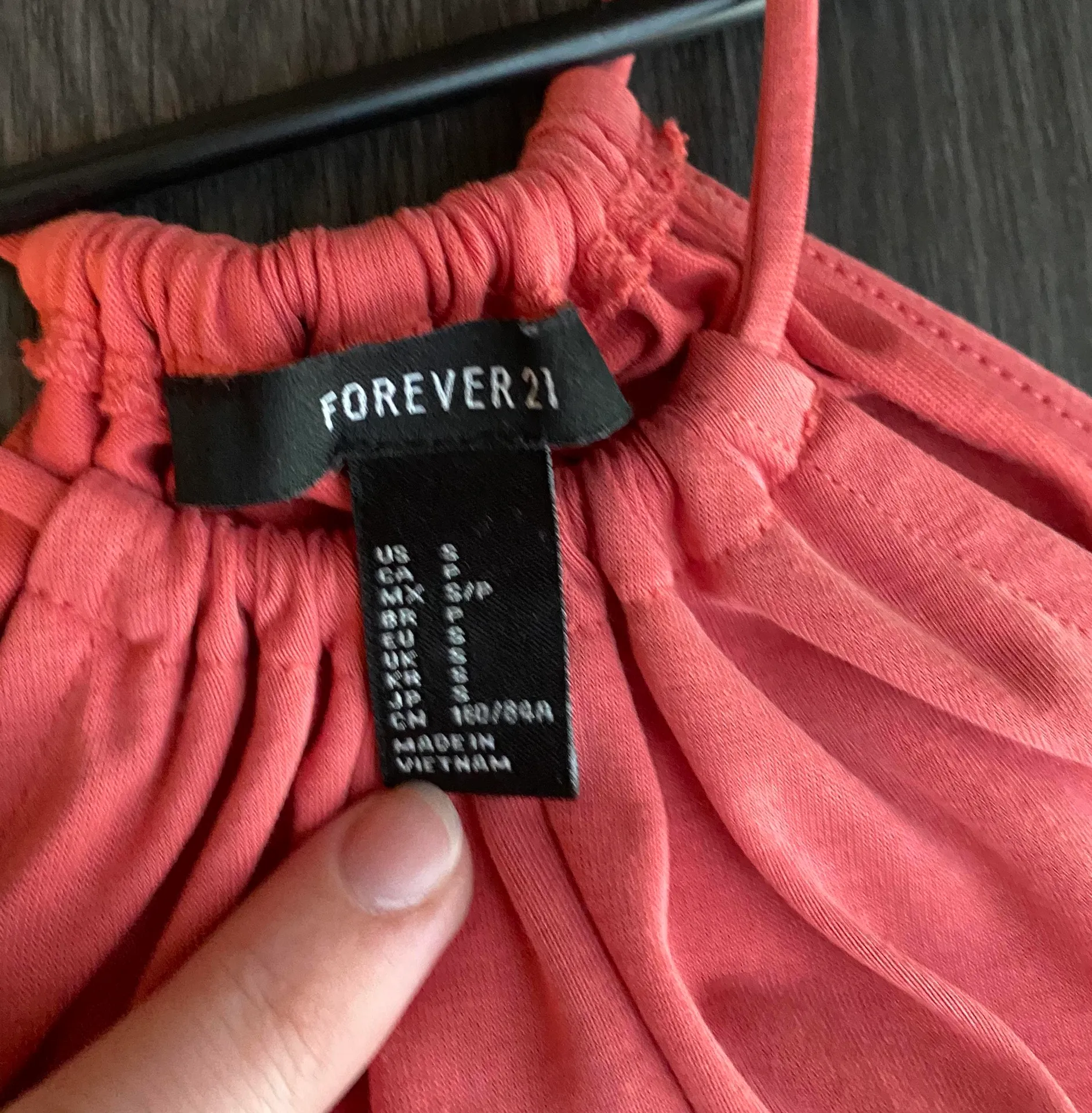 Forever 21 Summer Vacation Coral Orange Sundress - Image 4