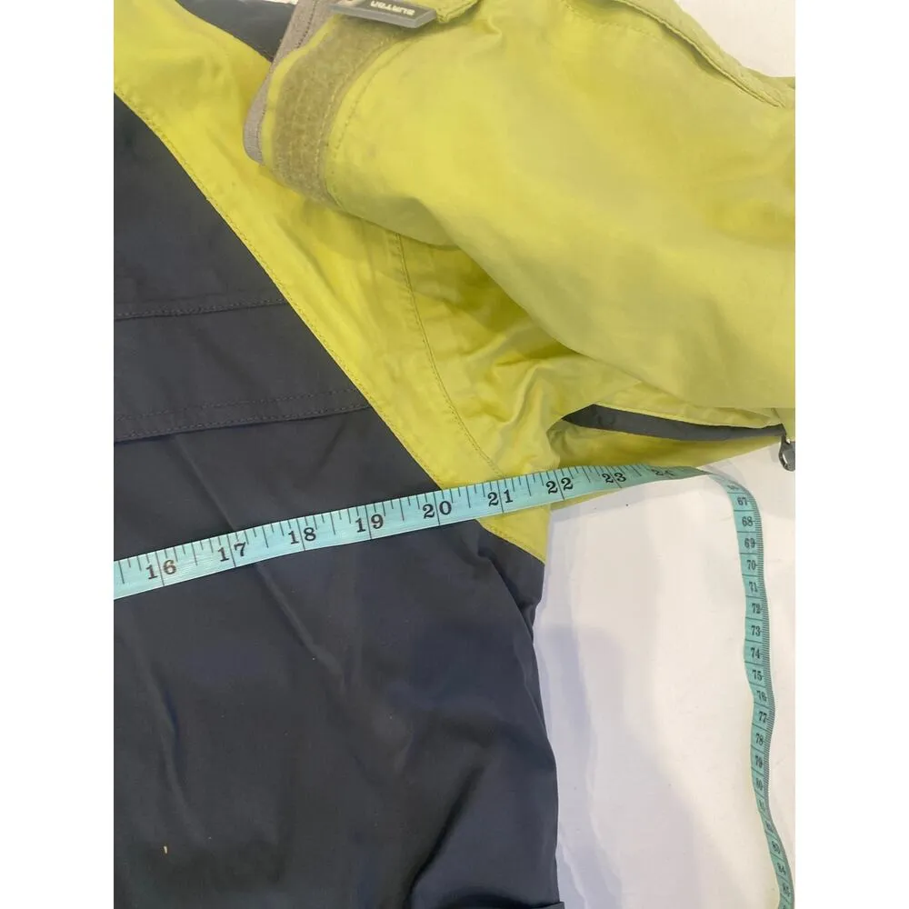 Burton Formula Gray Lime Green Snowboarding Jacket Sz M Fleece Lined Winter Warm - Image 15