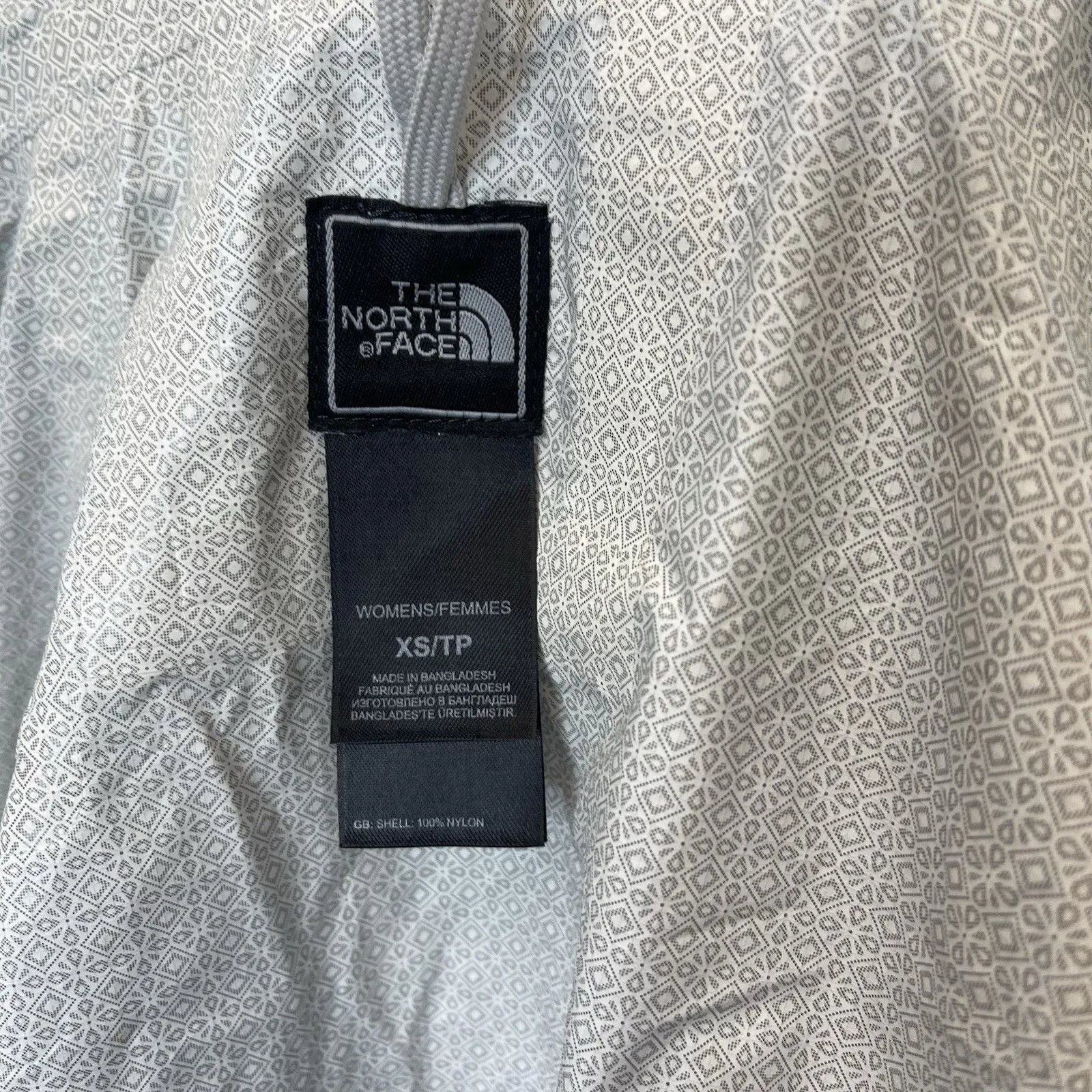 North Face Size XS Aqua Turquoise Waterproof Hooded Lightweight Rain Jacket - Image 14