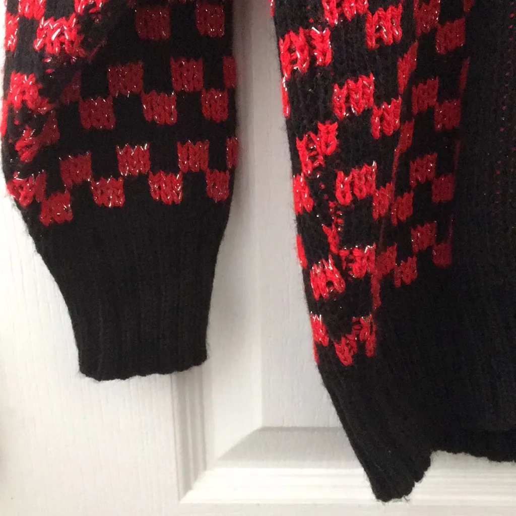 FINAL MARKDOWN Ladies’ G.F.C. Ltd. Oversized Holiday Sweater (Bust 46”) Red Size undefined - Image 6