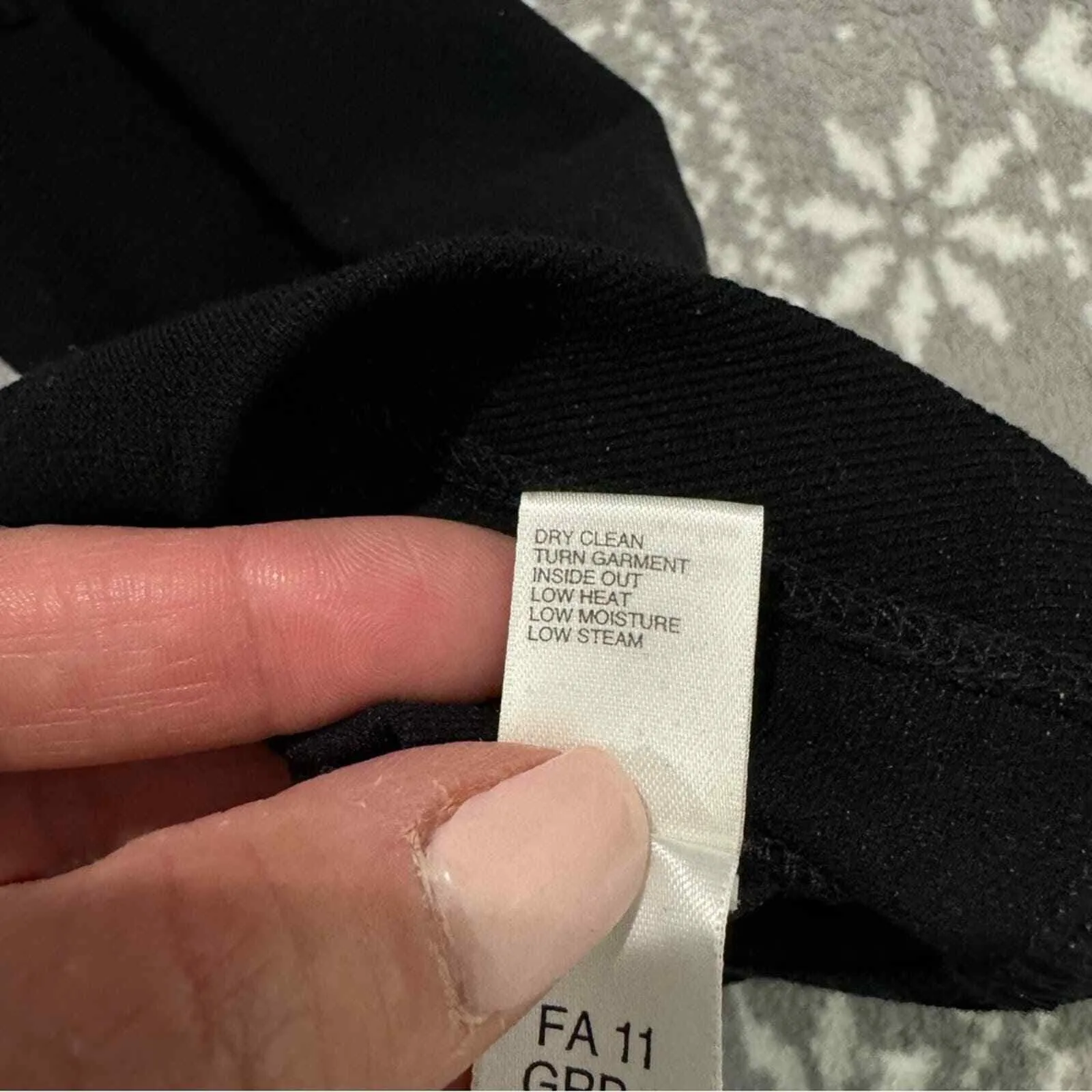 St. John Sport Black Equestrian Pull-On Stretch Pants with Goat Suede Size‎ XL - Image 3