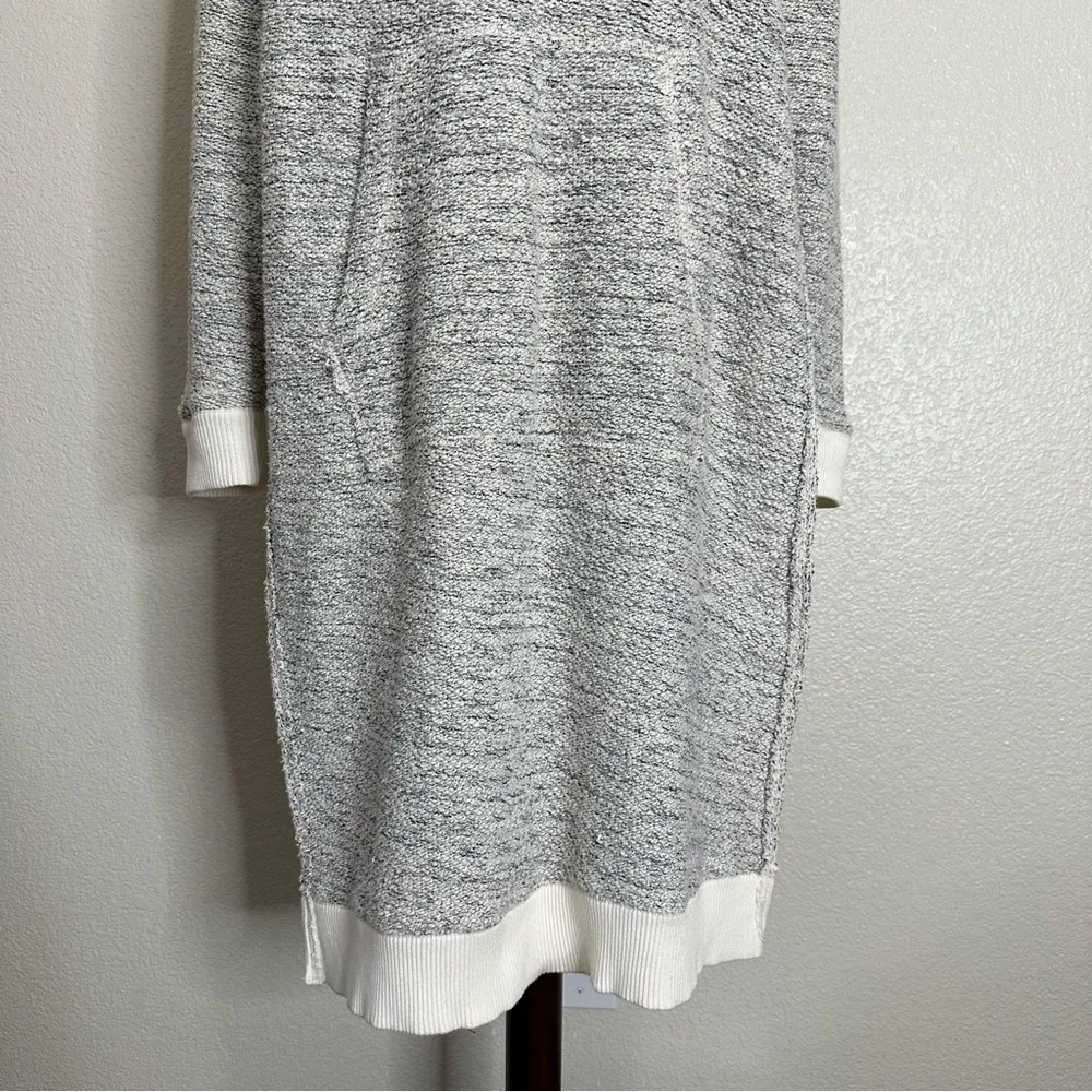 Free People Oversized Long Sleeves Hooded Maxi Sweater Dress, Size Small - Image 5