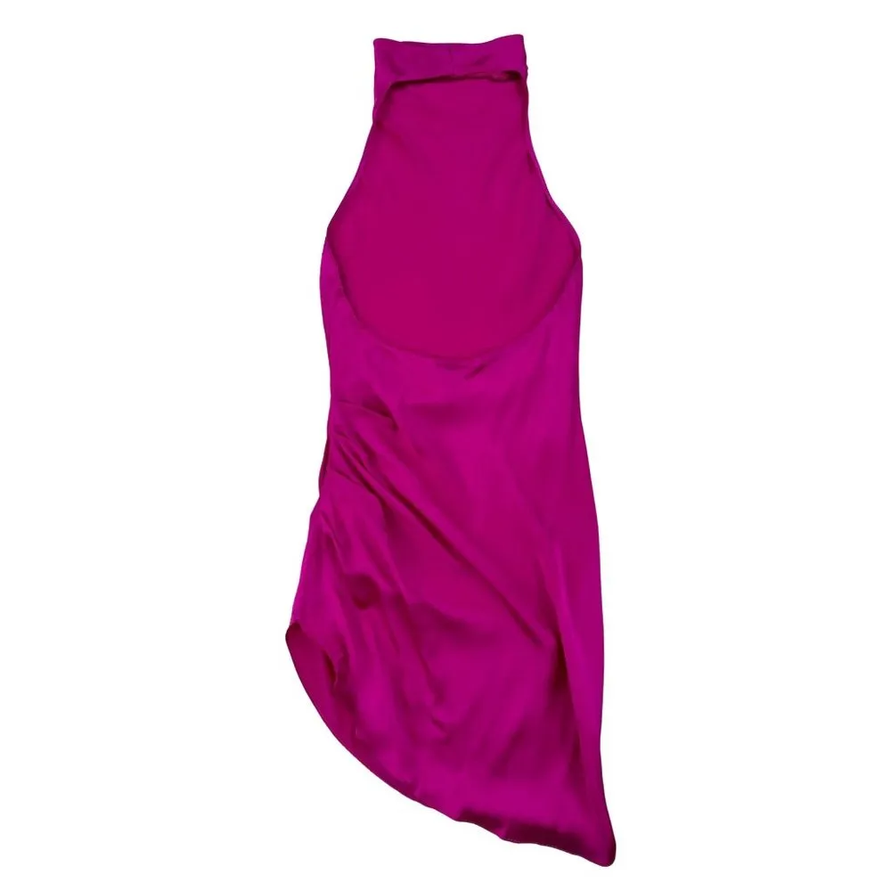 Amanda Uprichard - Samba Dress in Fuschia Pink - Image 3