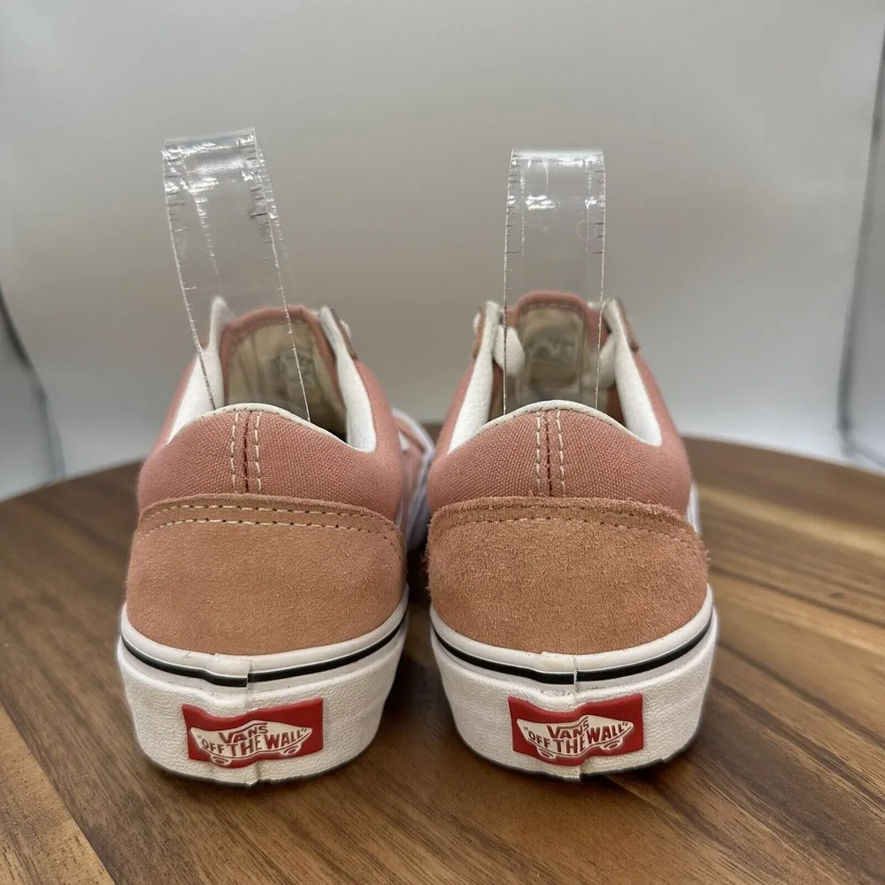 Vans‎ Old Skool Low Top Lace Up Shoes Suede Canvas Skater Casual Women's 5 - Image 2