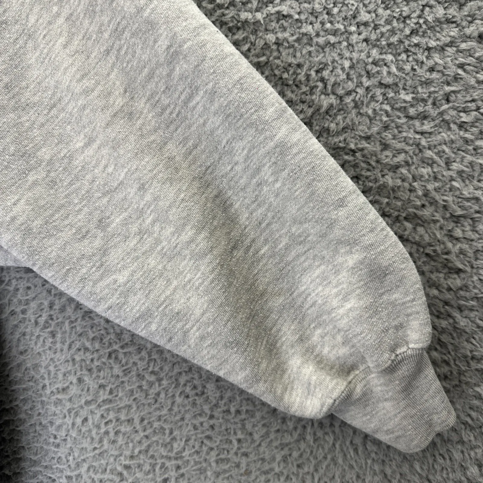 Vintage 90s Limited Jeans Worldwide Crew Neck Sweatshirt Gray Women's Large - Image 3