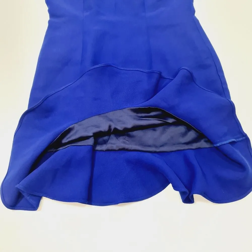 Lovers and Friends Teddy Mini Dress in Cobalt Small - Image 4