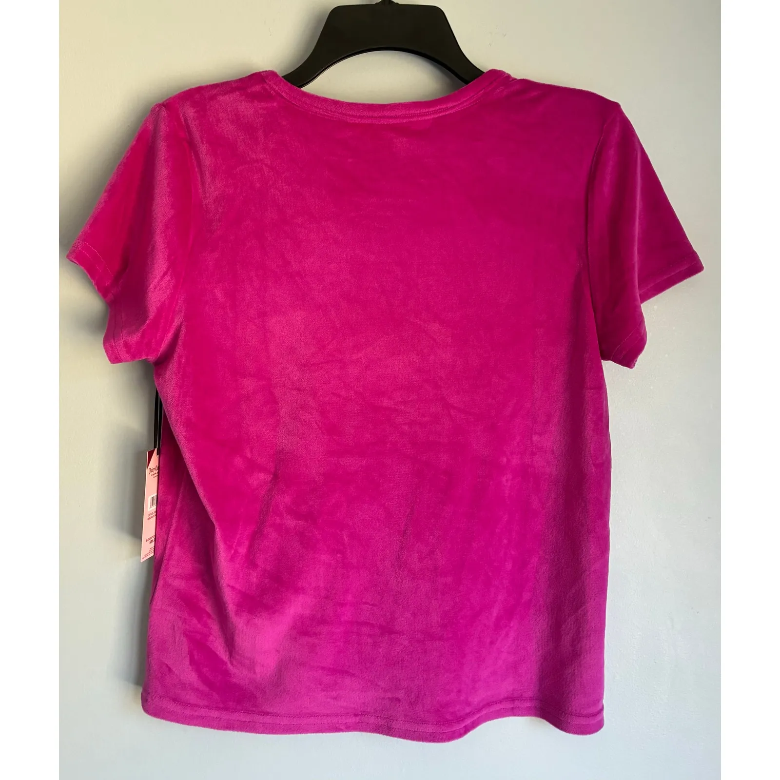 Juicy Couture Velour Lounge Top Large Loungewear Cozy - Image 7