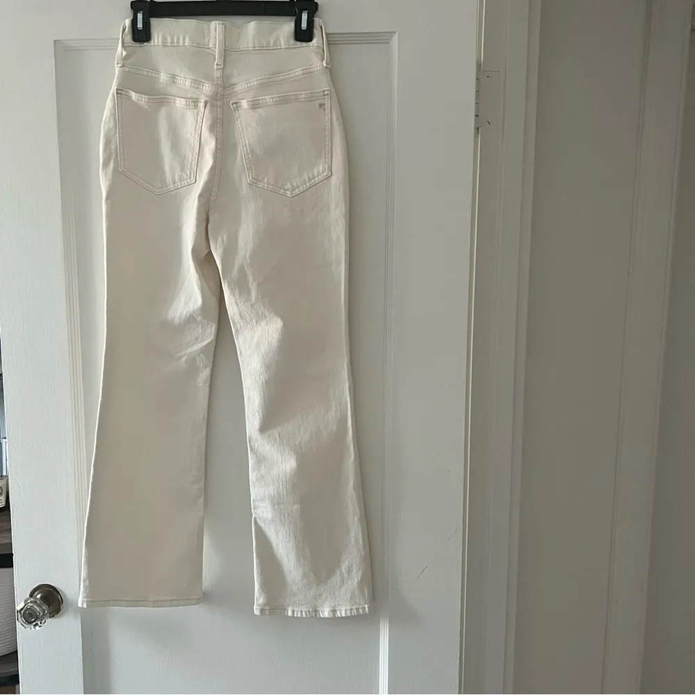 Madewell The Perfect Vintage Flare Crop in Vintage Canvas Size 24 NWT - Image 9