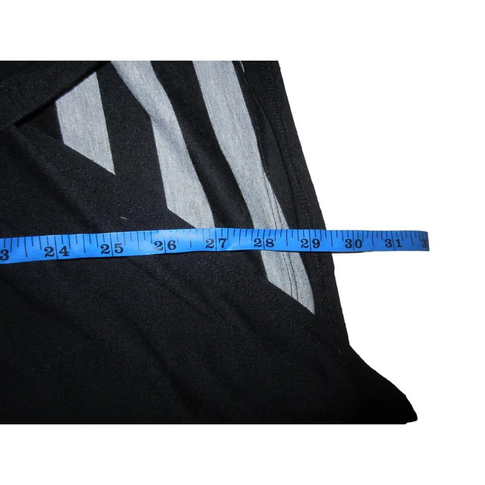 HeartSoul Women’s Black & Gray Striped Layered Look Top Built - Image 13