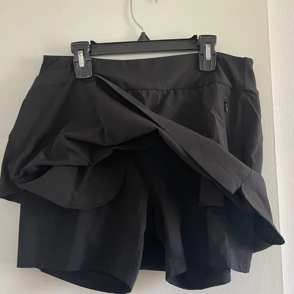 RBX Active Black Tennis Skirt With Pockets - Image 4