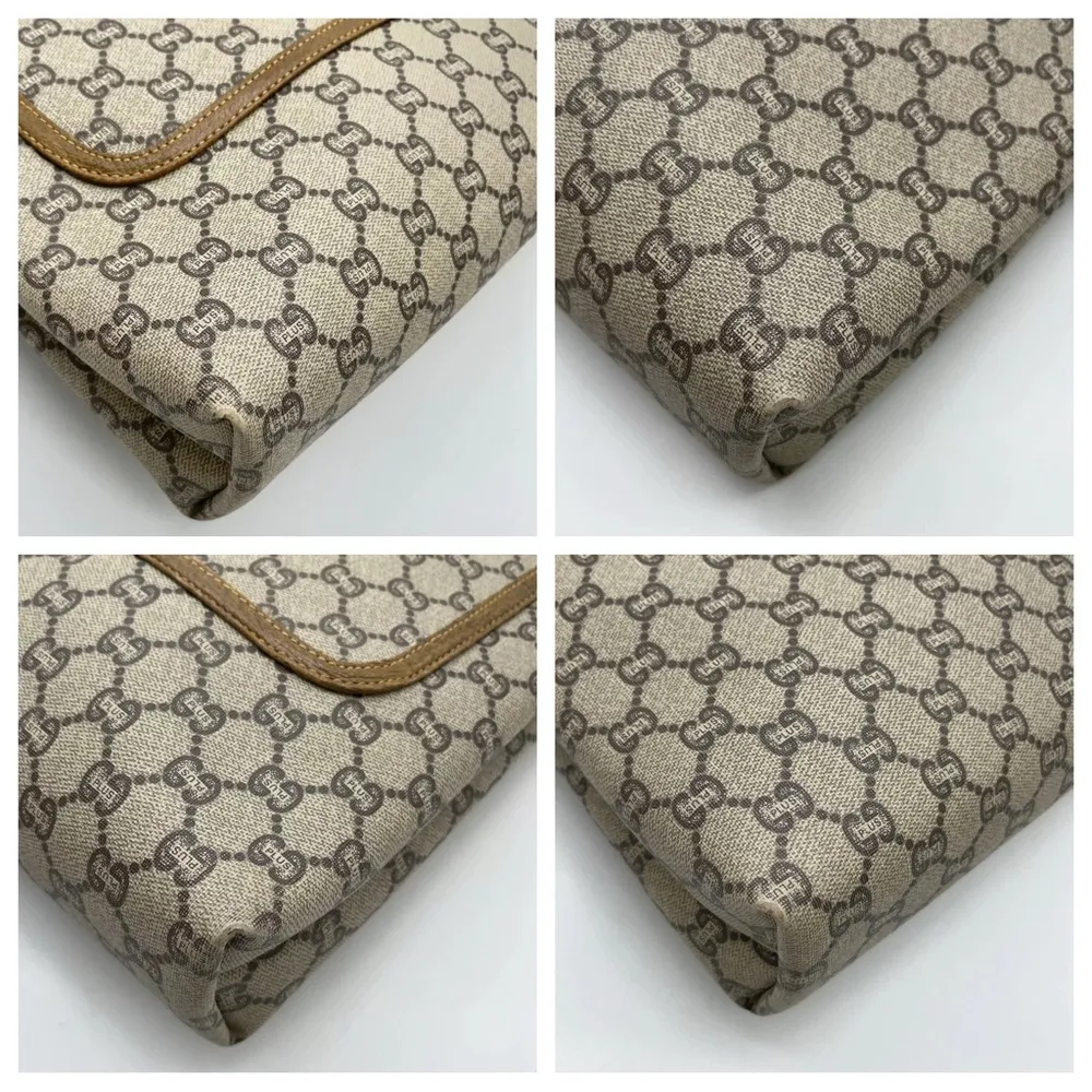 Gucci GG plus PVC/Leather tote bag COA - Image 10
