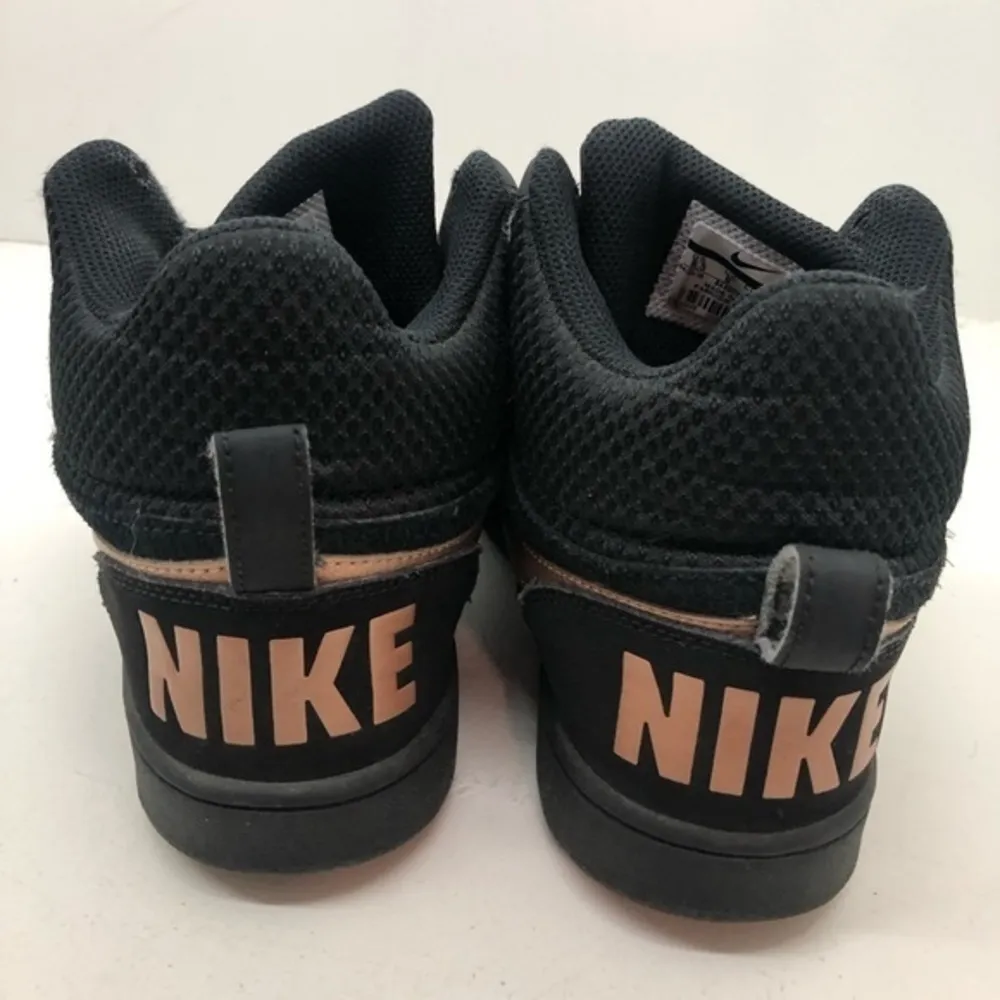 Nike Women's Court Borough Mid Premium black & metallic bronze sneakers size 8.5 - Image 7