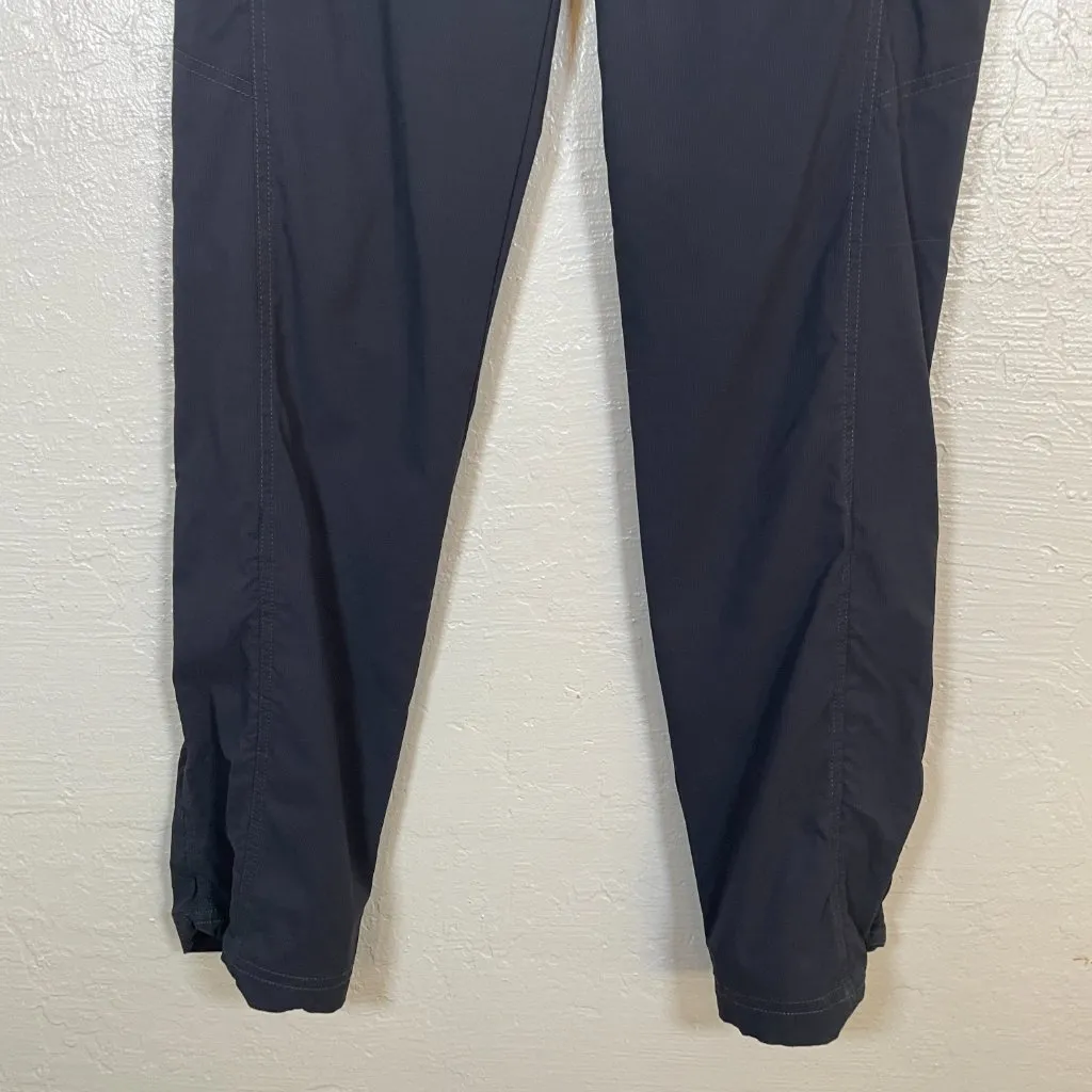 Title Nine Women 6 Navy Blue Clamber Pants Pockets Stretch Rock Climbing Gorp - Image 2