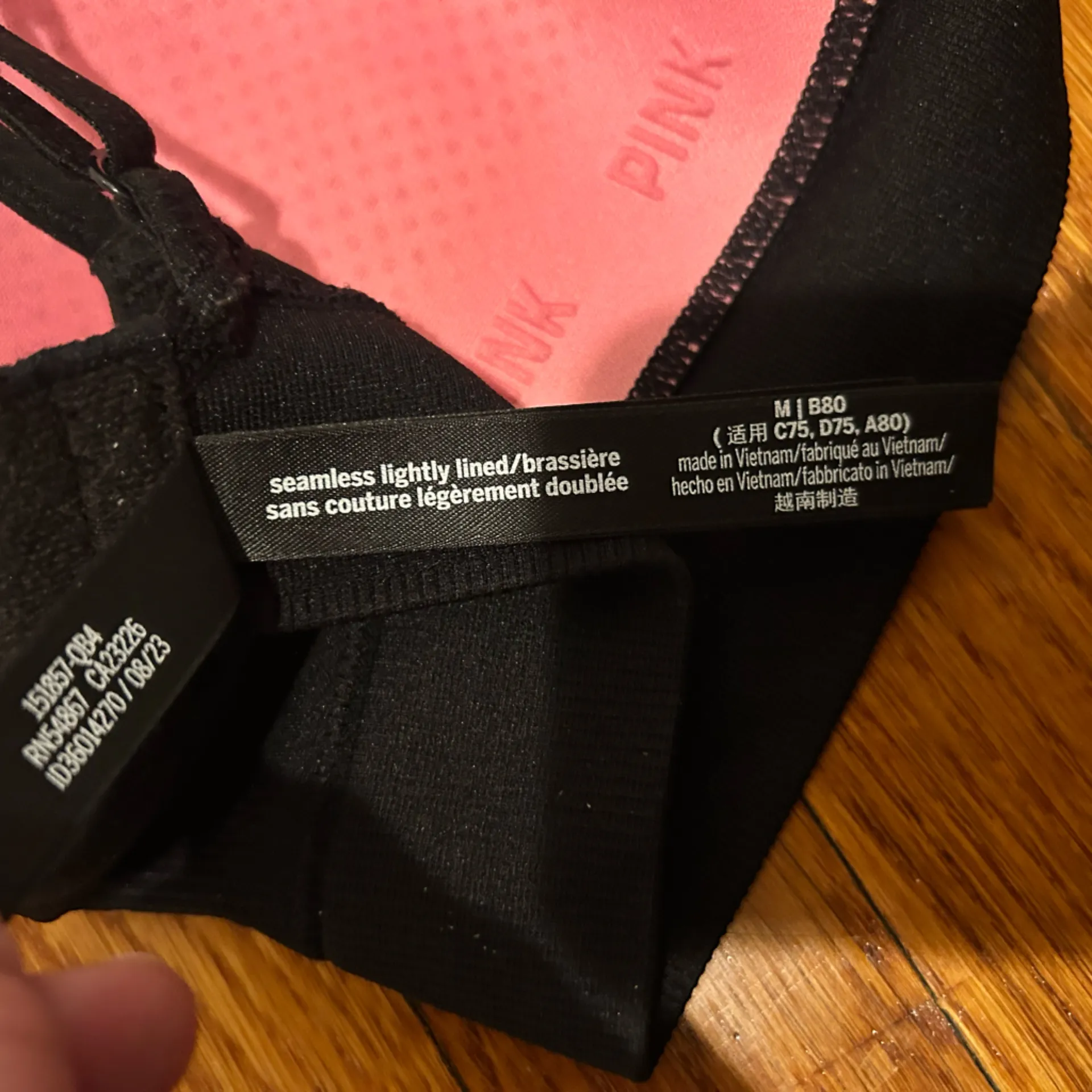 PINK Victoria's Secret Black bra - Image 3