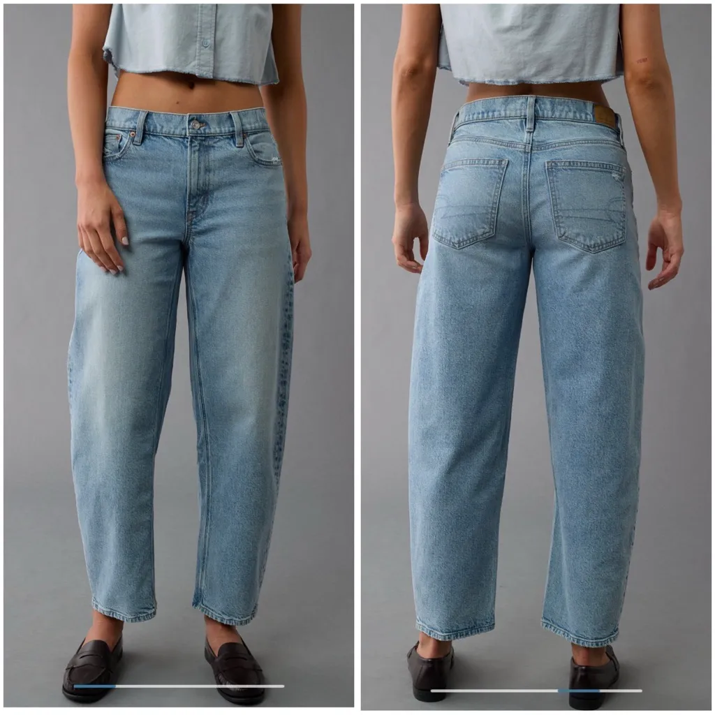 American Eagle Barrel Jeans - Image 2
