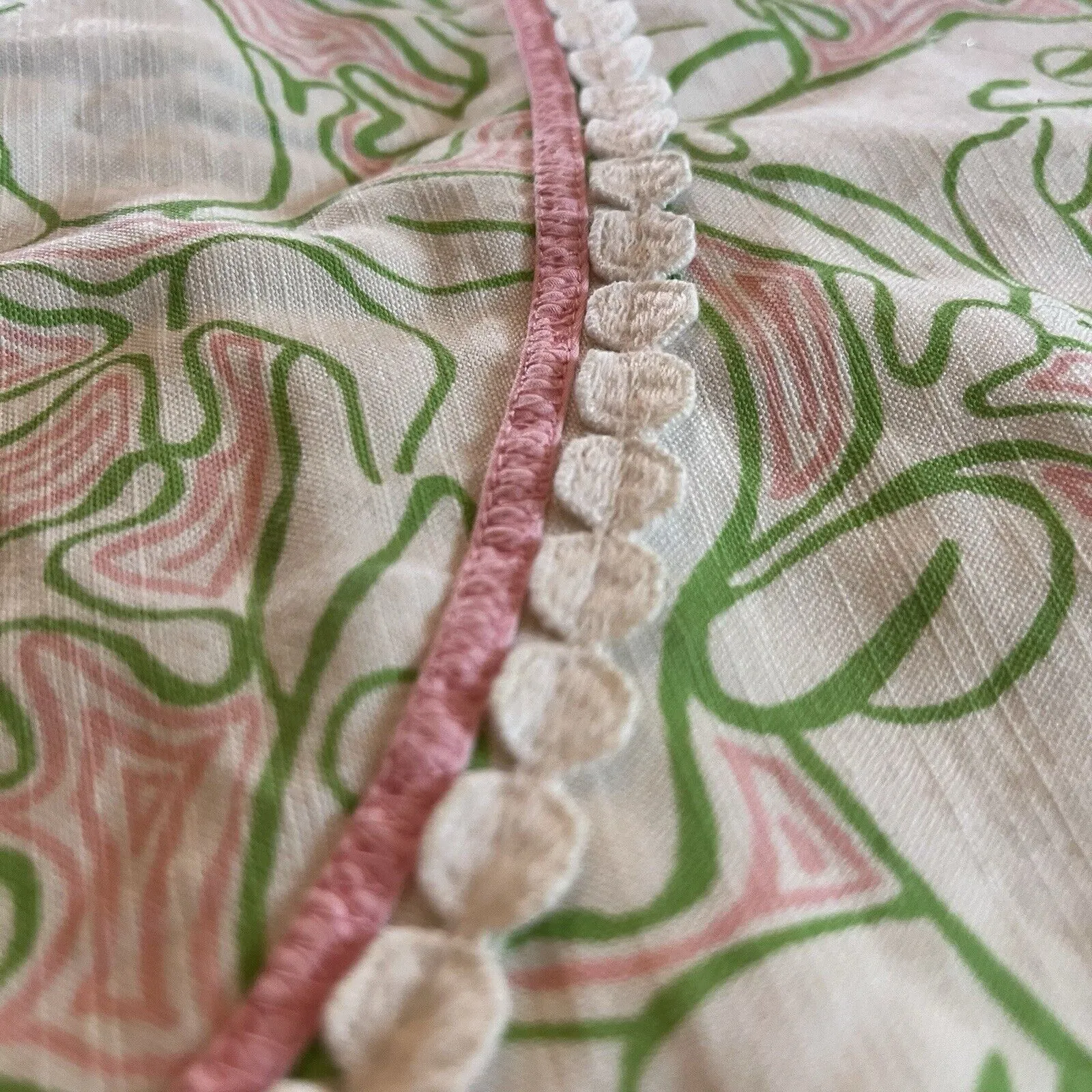 Lilly Pulitzer Originals Pink Green Frogs Roslyn Lilly Pad Size 2 Lined Limeade - Image 4