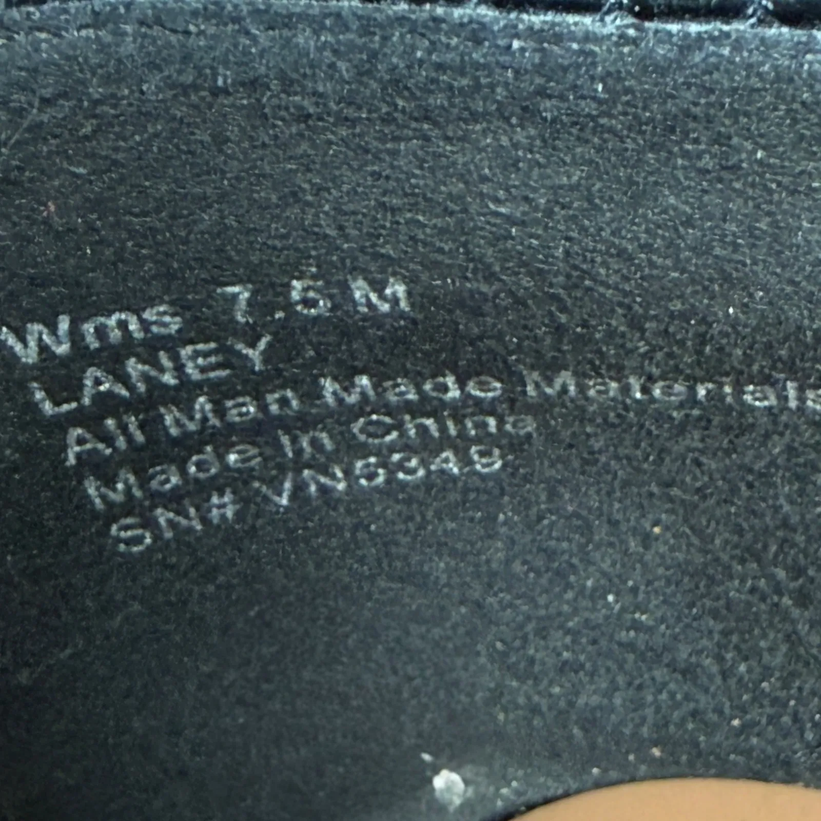 VTG Seychelles Laney Black Faux Snakeskin Pointed Toe Flats Womens Size 7.5 M - Image 5