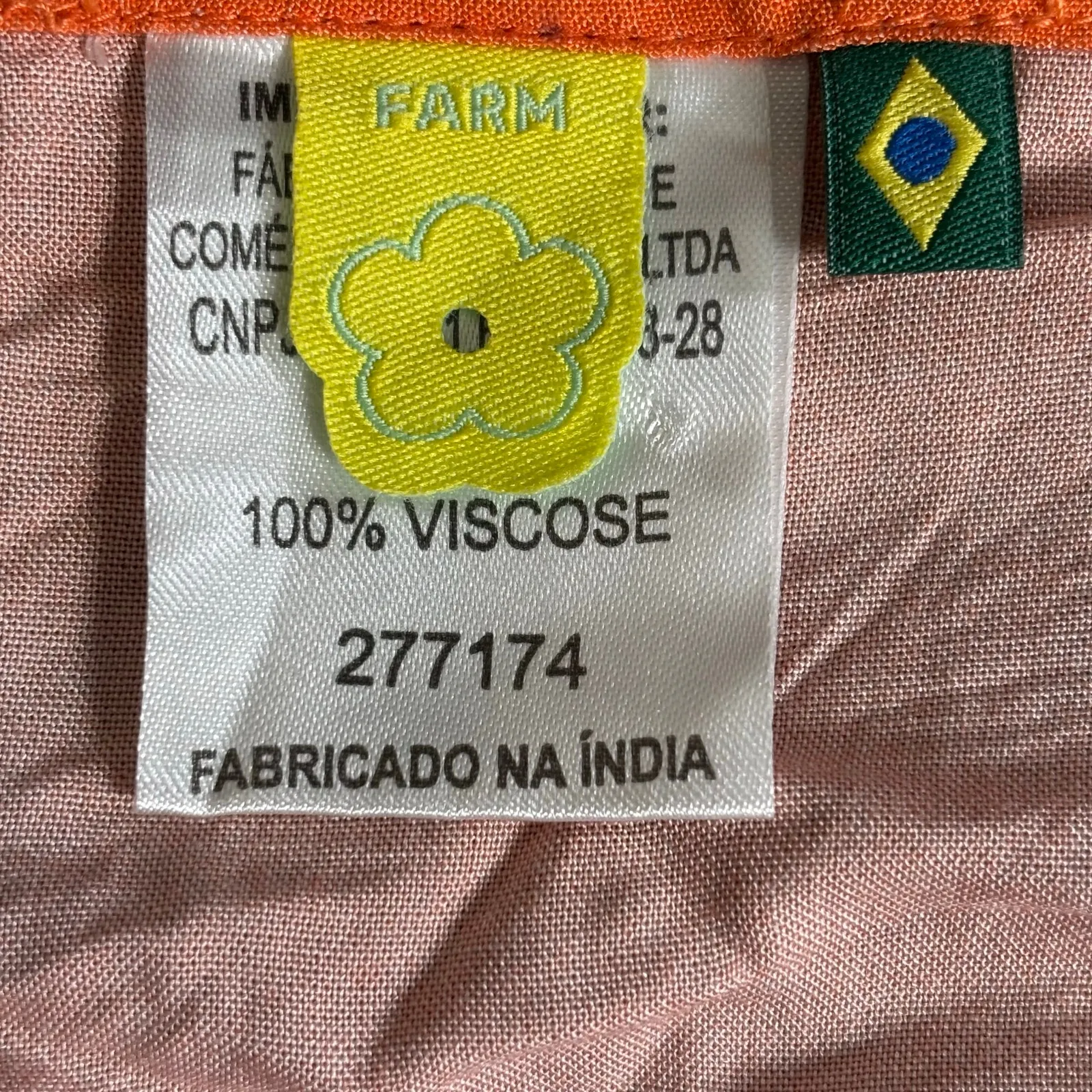 Farm Rio Vacation Toucan Sarong Skirt Tassel Hem Ombre Sunset Wrap Fringe Size P - Image 9