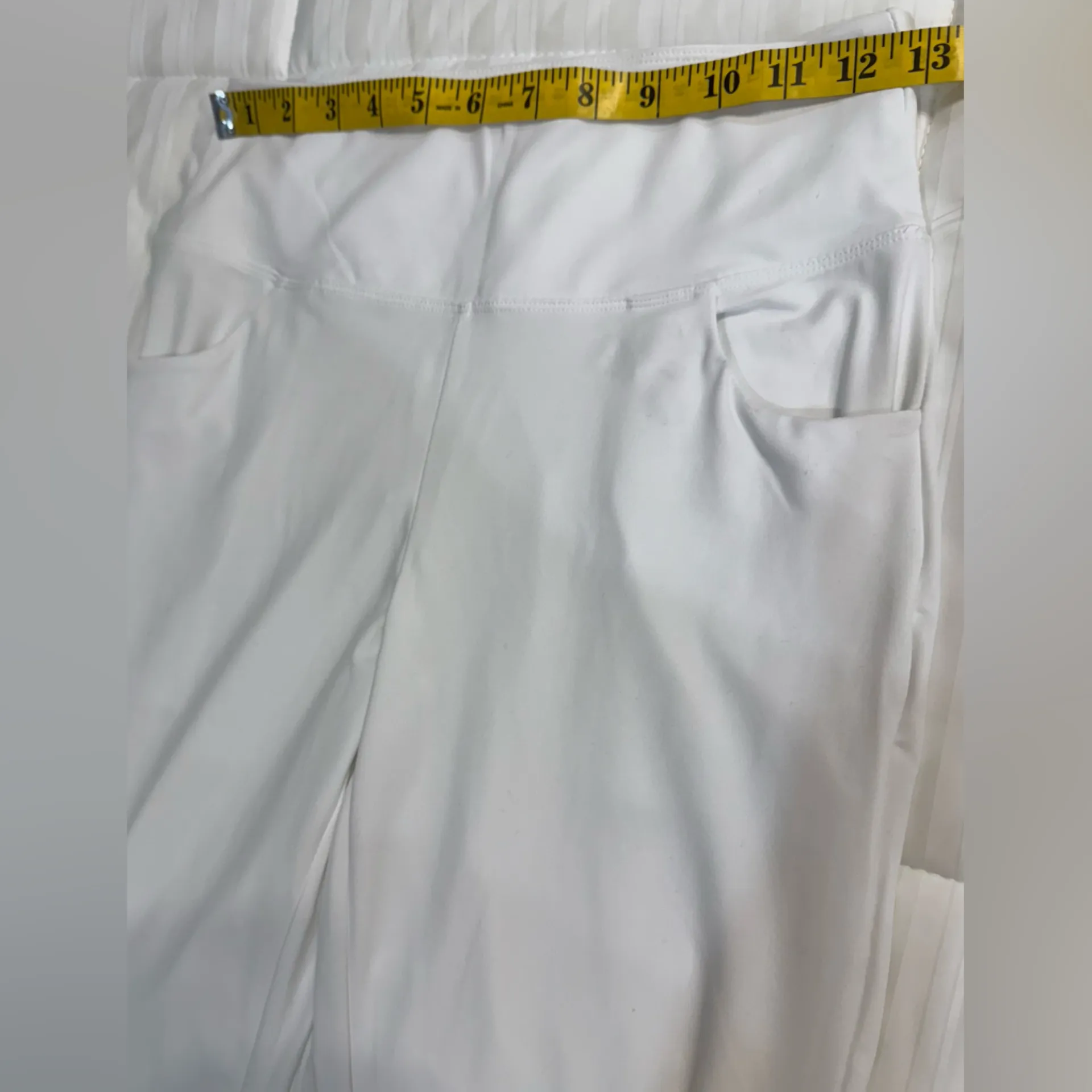 Zeronic Yoga White Flared Pants Size XS - Image 5