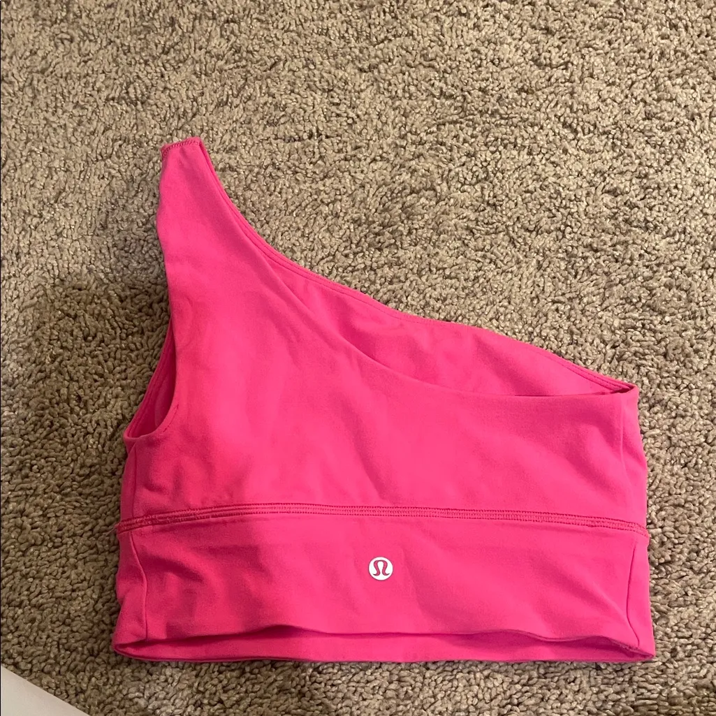 lululemon athletica Pink One-Shoulder Align Sports Bra - Image 2