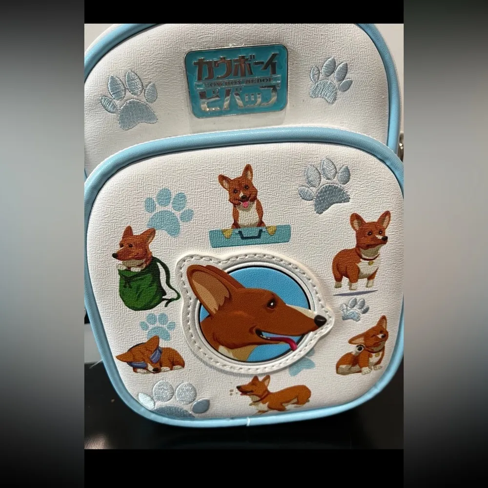 Cowboy Bebop Ein Allover Print Crossbody Bag - Image 4