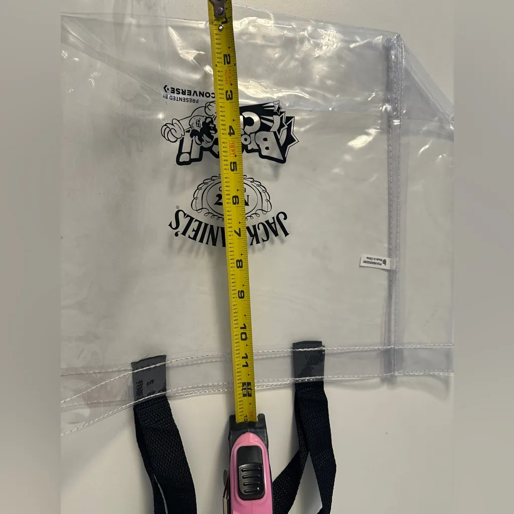 Jack Daniels Broccoli Fest Clear Tote Bag - Image 3