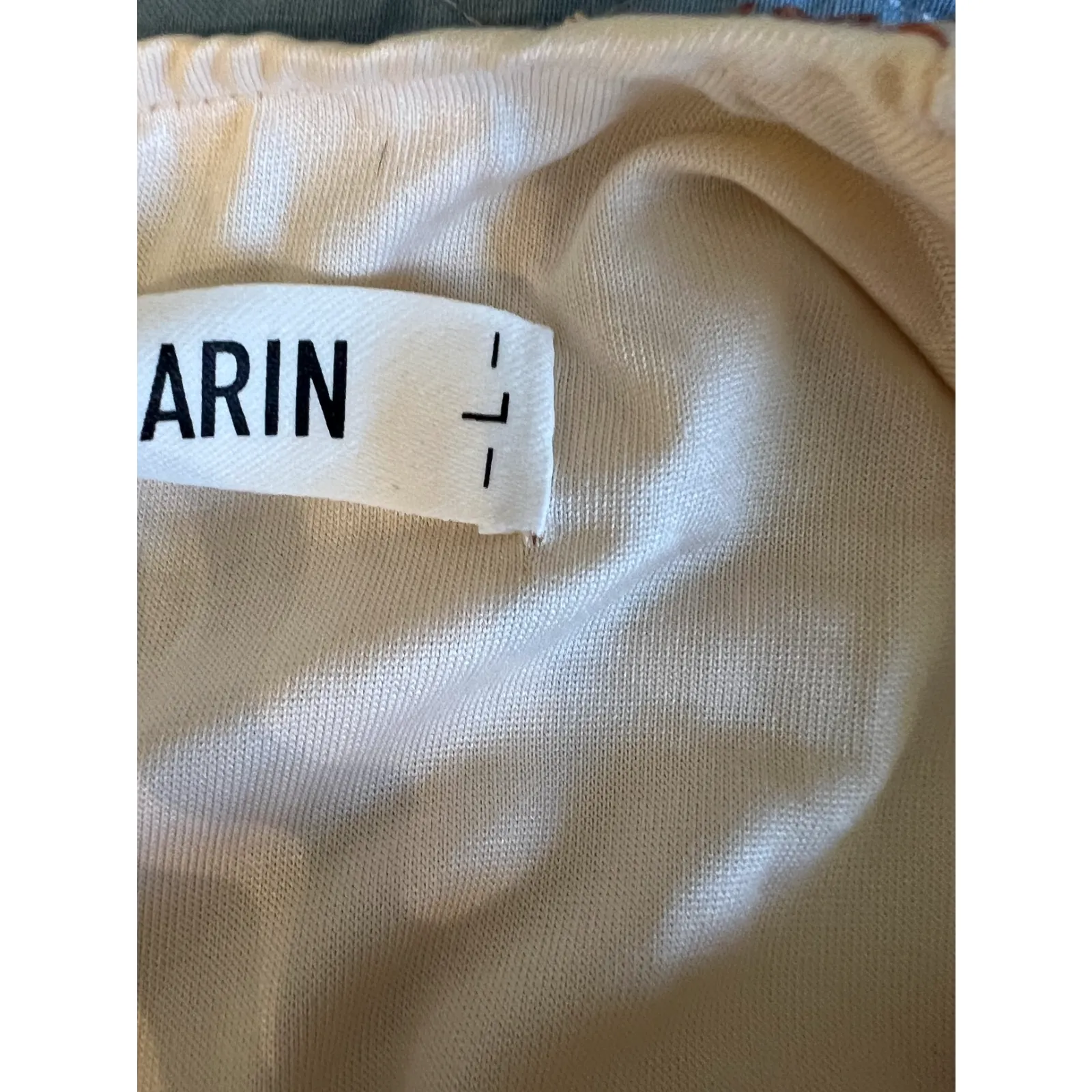 GRACE KARIN Womens SleevelessTop Size L Tan Pullover Fringe Sequin Lined NWT - Image 3