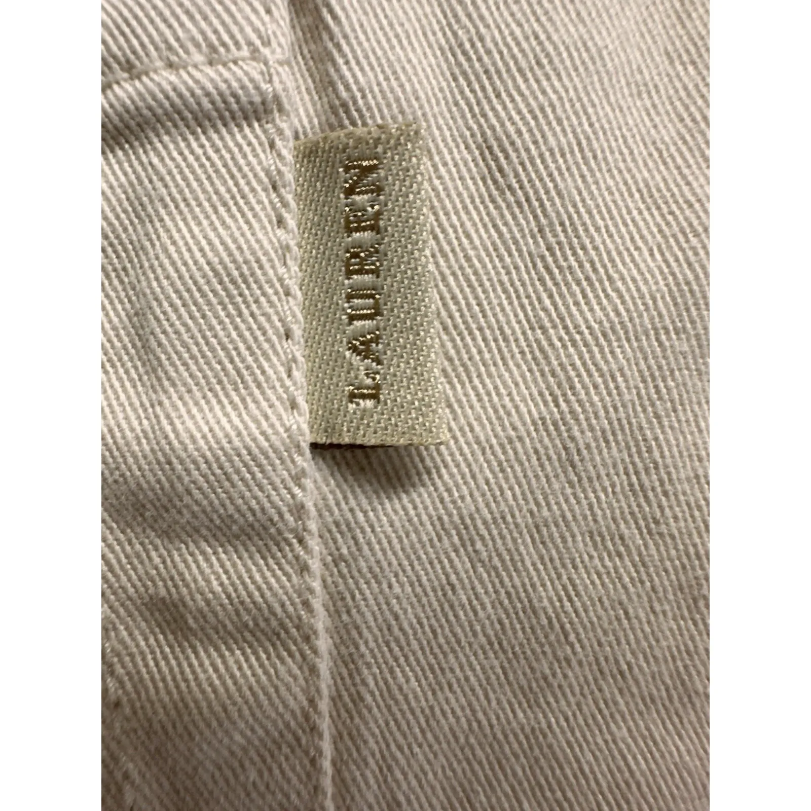 Lauren Ralph Lauren Women's Skirt 16W Denim Cotton Pockets Casual‎ - Image 4