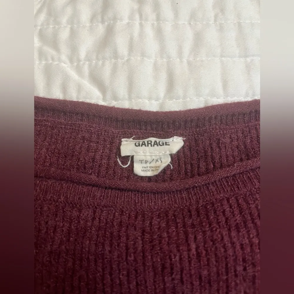 Garage burgundy sweater - Image 3