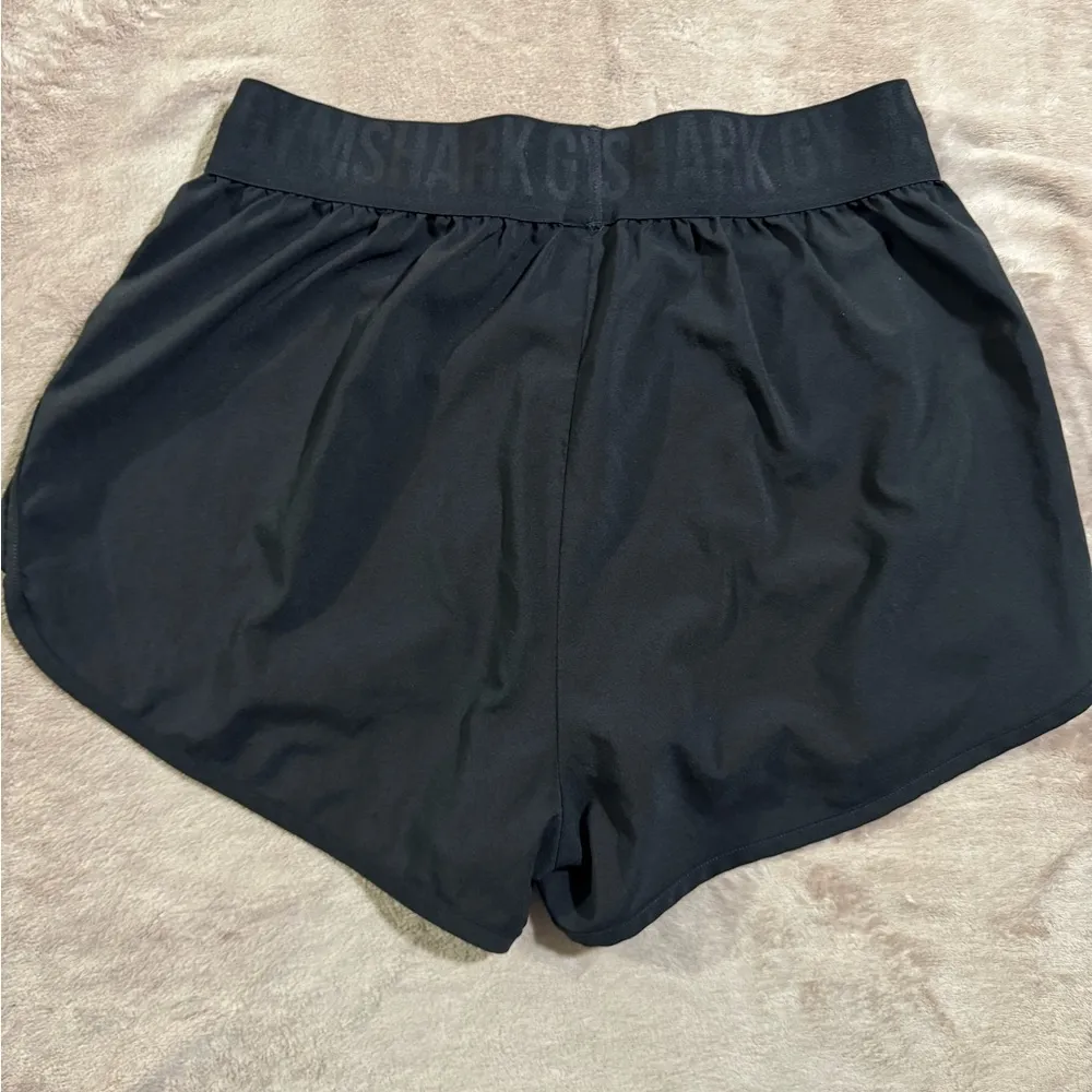 Gymshark  Women's Regular Fit Retro Waistband Short Black Size M - Image 4