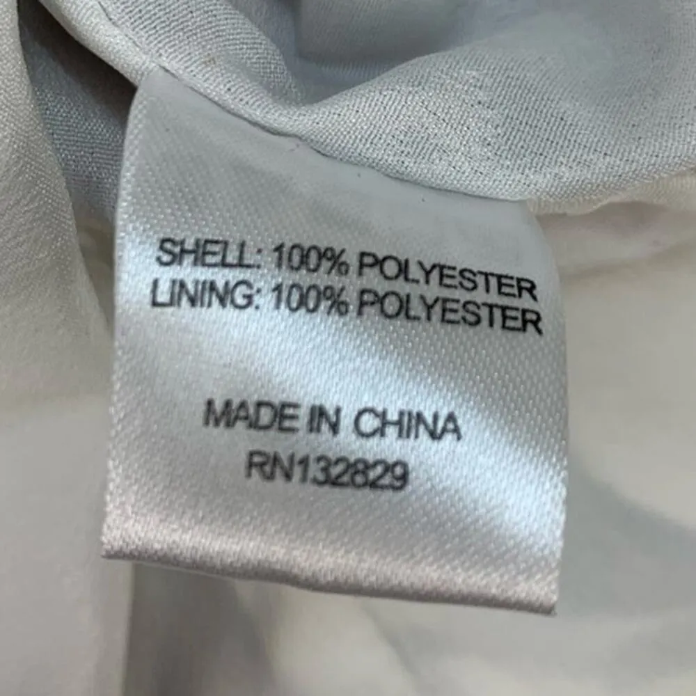 Privacy Please Revolve | XS | Delfina Lilac Floral Cropped Puff Shoulder Blouse - Image 8