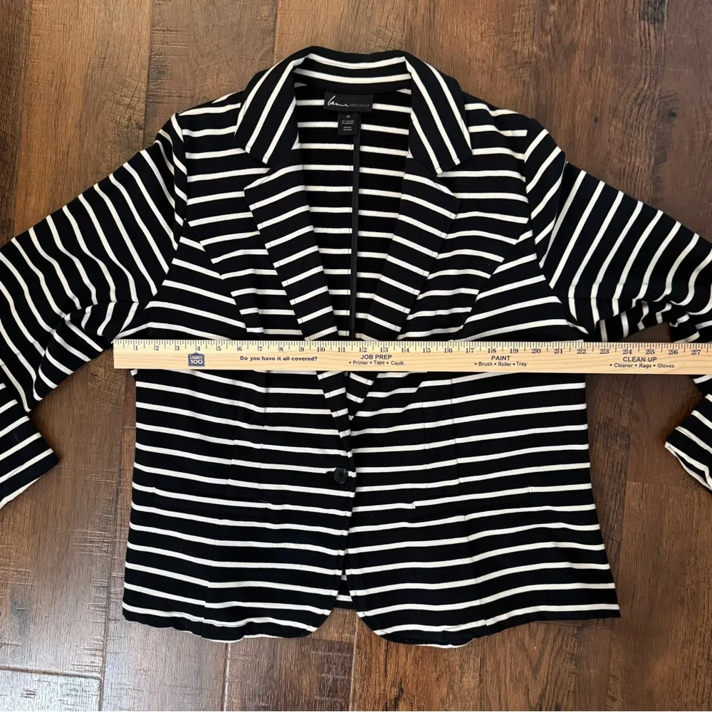 black & white blazer, plus size 20 - Image 9