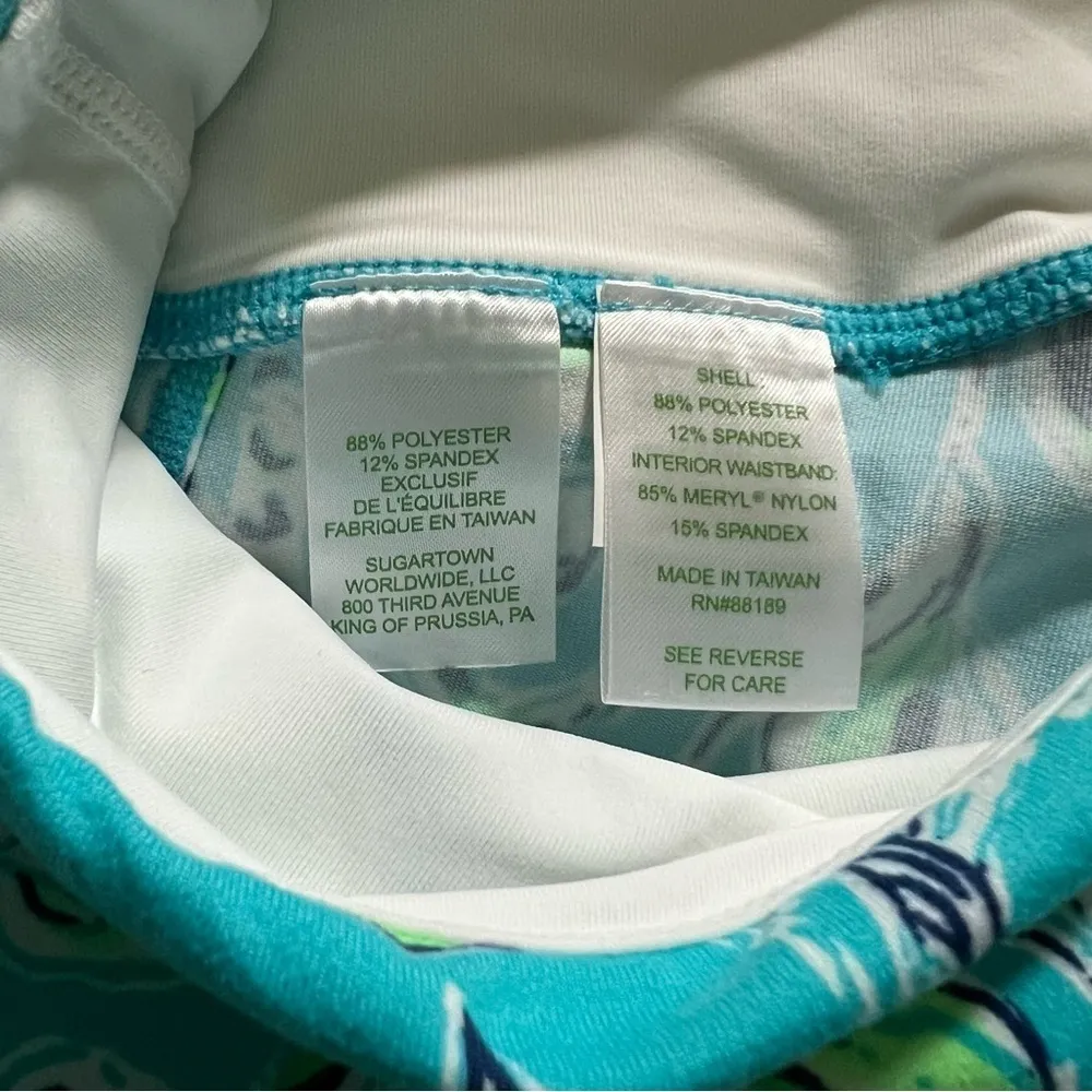 luxletic 24” high rise midi leggings turquoise oasis xs - Image 12