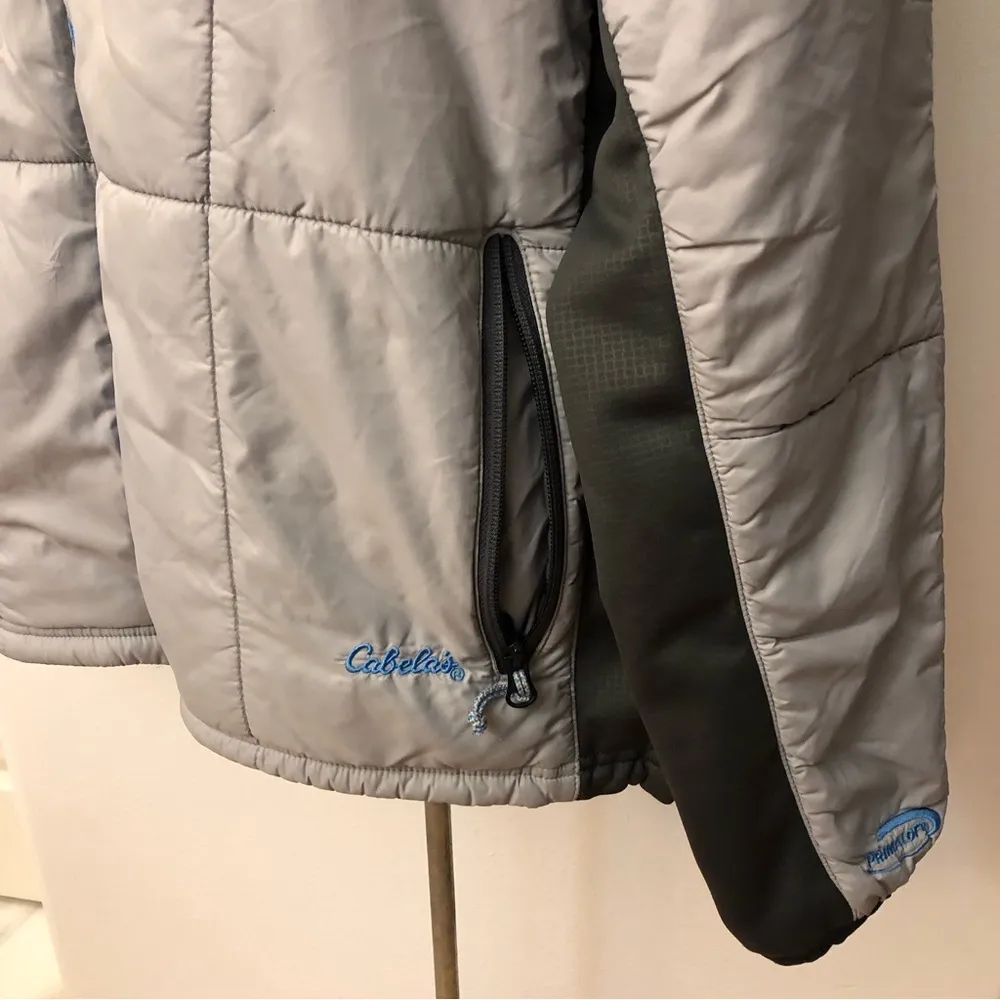 Vintage Cabella's Gray women’s jacket size L - Image 4