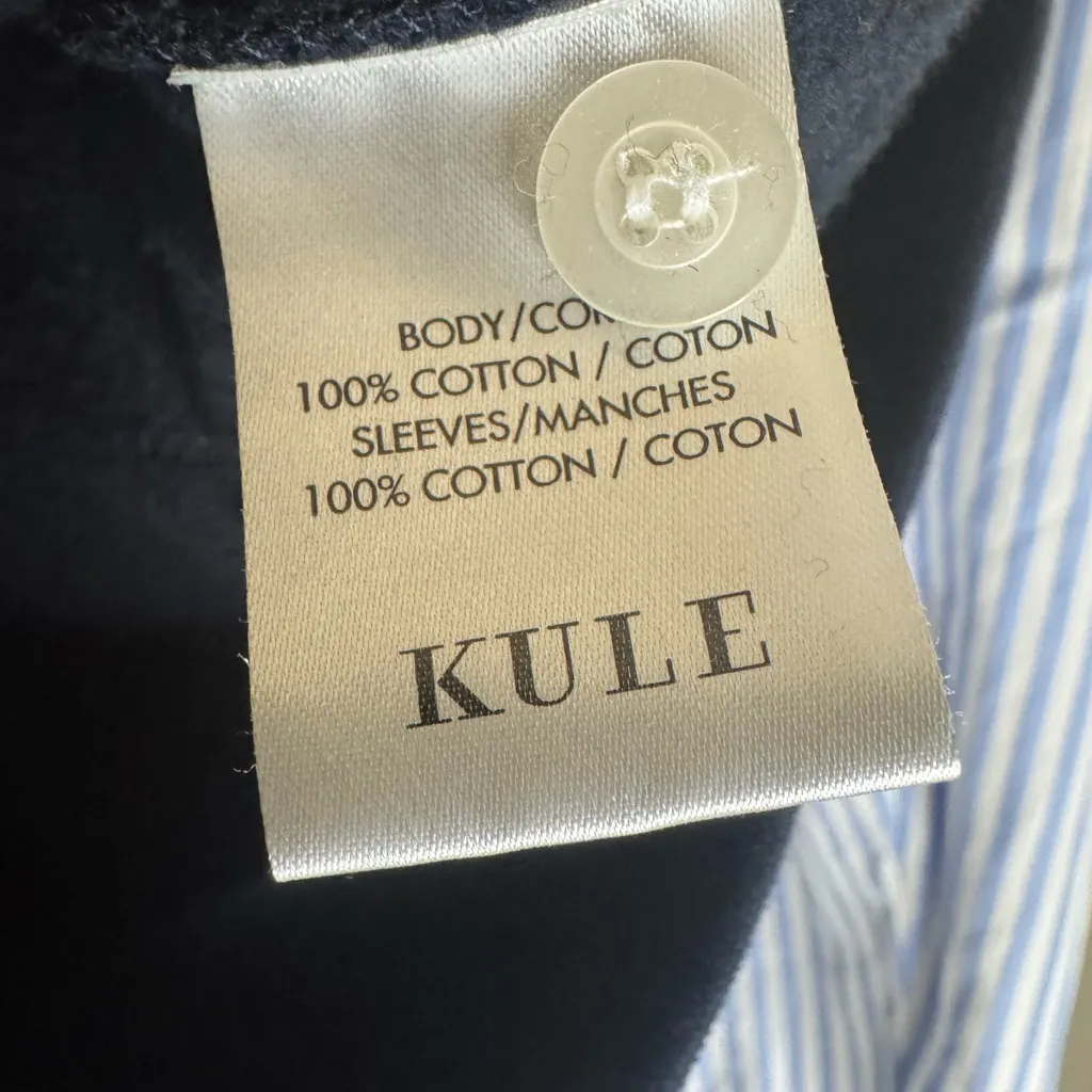 KULE Navy Sweater Black - Image 4