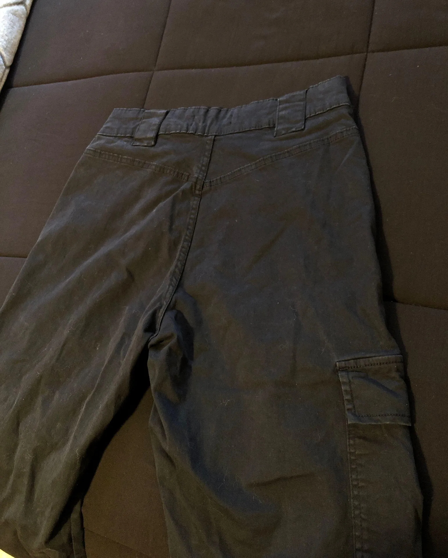 Cotton On Black Cargo Pants - Image 2