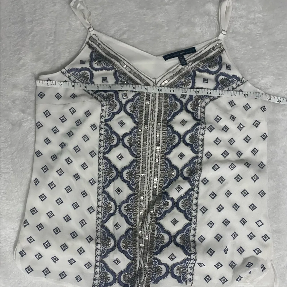 White House Black Market Women’s Embellished Cami. Pre loved Gently Worn… - Image 11