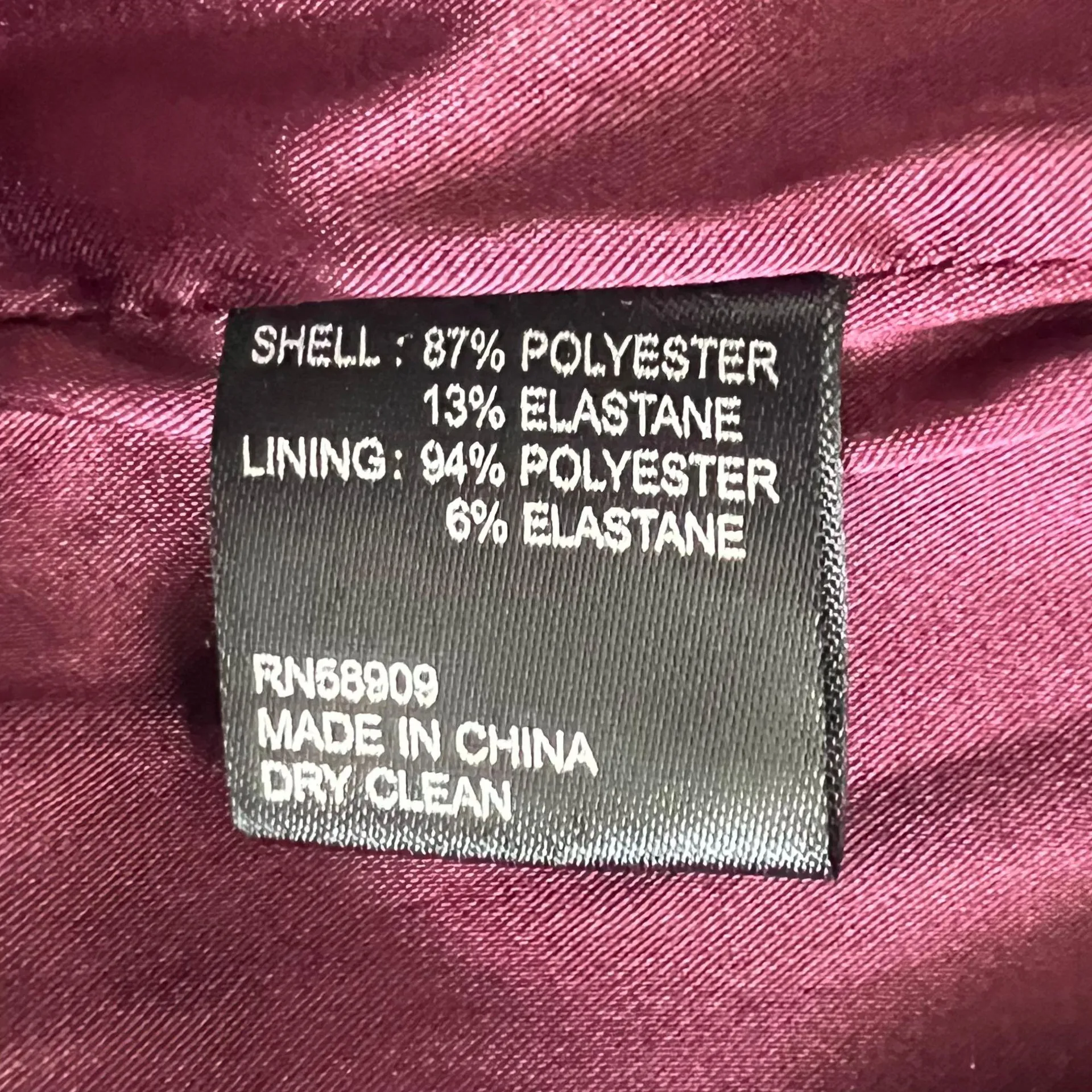 Alex Marie NWT  Nikki Surplice V-Neck Long Sleeve Mahogany Velvet Dress - Image 10