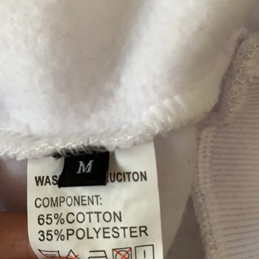 Brooklyn NYC sweatshirt juniors medium women’s XS white American Flag Y2K RARE Size undefined - Image 7