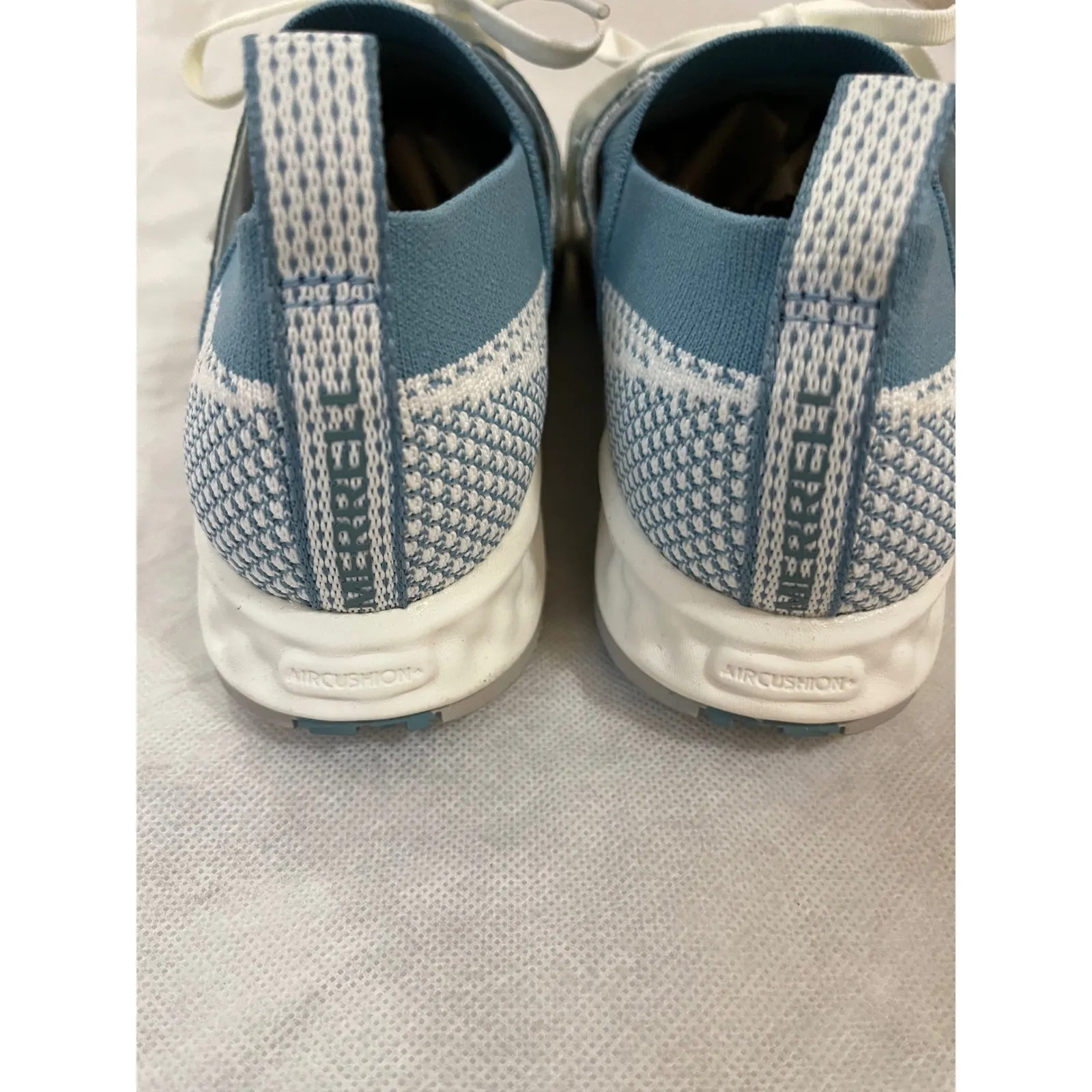 Merrell Women's Bondi AC+ Air Cushion Knit Sneakers Blue White Sz 6.5 - Image 2