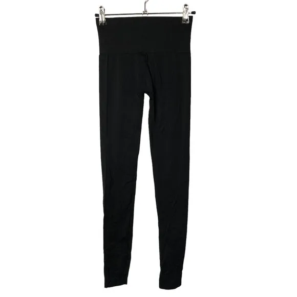 JC Penney Black Pull On Tight Leggings S - Image 5