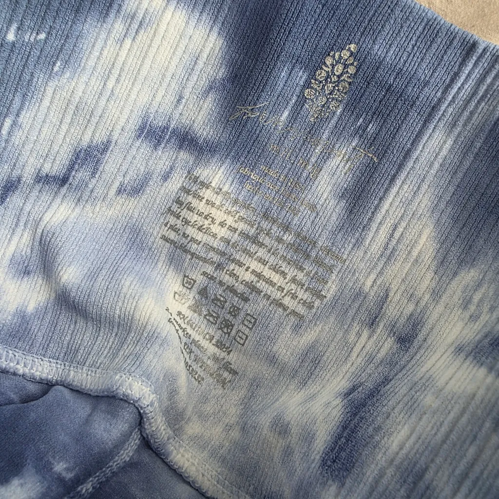 Free People Good Karma Tie Dye High Rise Leggings M/L - Image 6