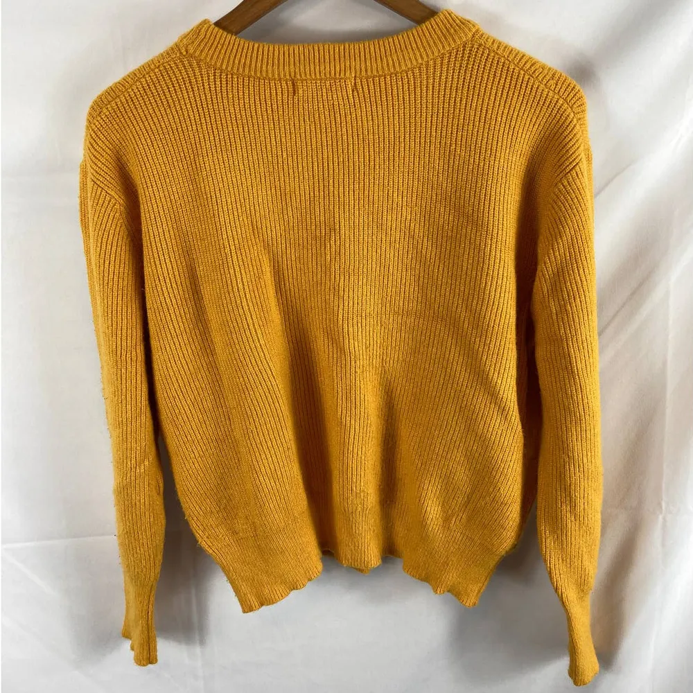 Elodie Perfect Pullover sweater Yellow Small - Image 5