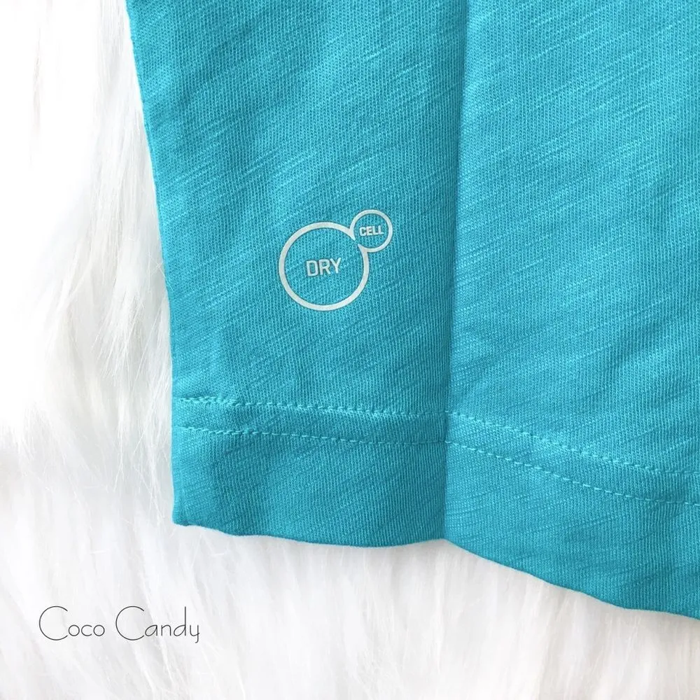 🆕Puma Blue Short Sleeve Active Crop Top - Image 5