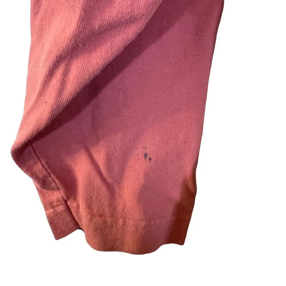 Looney Tunes Vintage 1994 Flannel Plaid Hooded Shirt Women's Size Large - FLAWS - Image 9