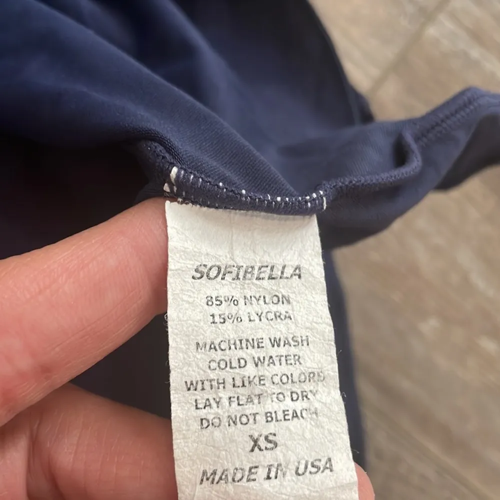 Sofibella Navy Ruffle Skort Athletic Skirt Blue Size XS - Image 3